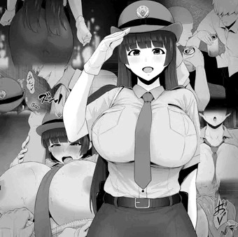 不良の餌食になった新人爆乳婦警