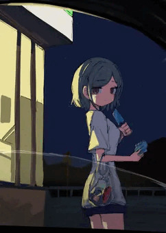 深夜コンビニ