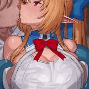 某褐色爆乳ハーフエルフ2