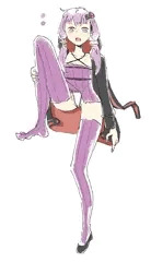 ゆかりさん足上げ