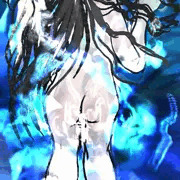 黒髪うつぶせさん