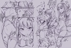 描きたかったけれど似なくて挫折してた子