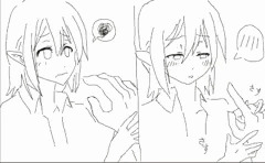 あやちゃんと指ちゅぱ