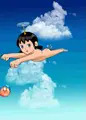 空を全裸で飛びたいな