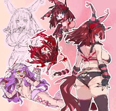 オリらくがき※微グロ