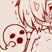 小梅ちゃん手描き