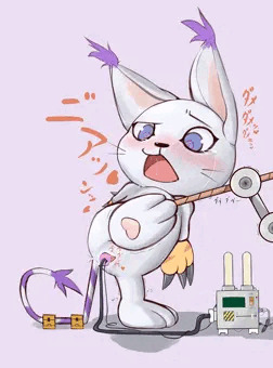 デジタルな白いあの子