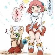 熟練の早技でパンツを盗まれるシロマちゃん