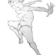ジャンプと福田。