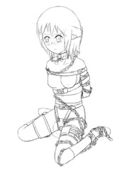 拘束パルスィ線画