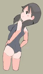 水着　少女