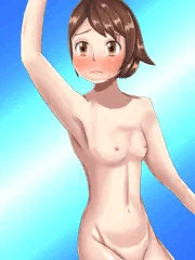 ヌード姿の女主