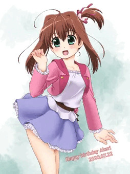 今日はあかりちゃんの誕生日