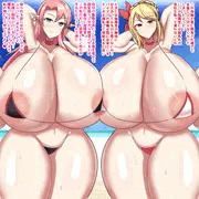 爆乳ビキニ艦隊の誘惑