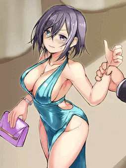 金持ちが自慢するためにパーティドレスを着せられる乃永ちゃん