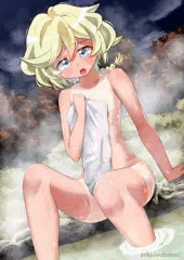 海ではしゃいで日焼けが痛いエルフナインちゃんと温泉に行った時の話