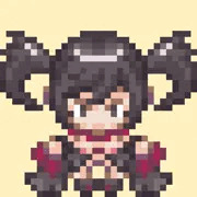 ふりそでのキリカ(bw風)