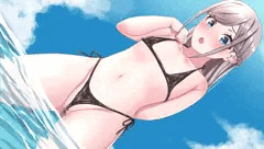 あ、あの……カメラマンさん。いつもより水着が……。
