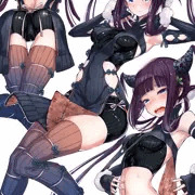 縦セタ楊貴妃ちゃん　黒インナーVer