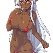 赤ビキニ