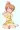 水着の女の子がアイスキャンディー舐めるだけの絵