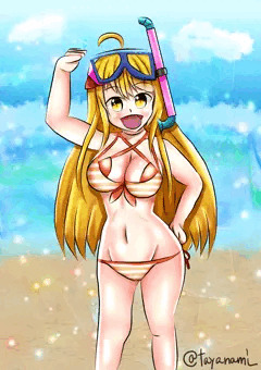 【アビホラ差分】水着ヴァリヤーク
