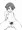 ロリ練習（モノクロ）