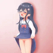 お菓子を待つ花ちゃん