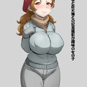 大仏など巨大像との記念撮影が趣味の女の子