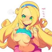 続きのロリ巨乳さんのおっぱいの絵