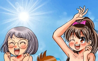 南の島で「ほわいとちょこれーと💖💖💖」三昧な3人・再び。