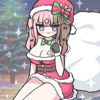 ミニスカサンタだよーー！！❤️