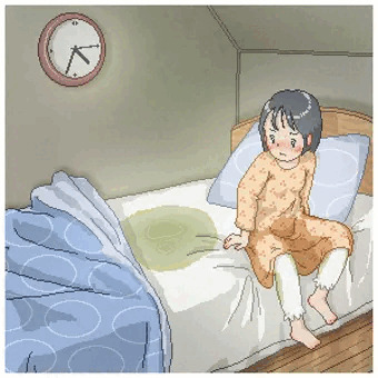 従弟のベッドに