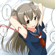 触手でわきくすぐり