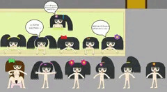 りあちゃんたちのお泊り保育の女湯で先生と女の子の裸の付き合い