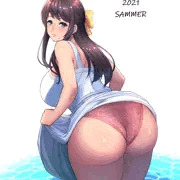 2021夏　残暑絵