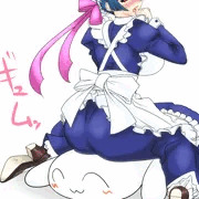 アイリスちゃんの尻に敷かれる