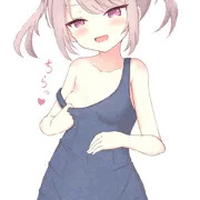 ちらっ❤