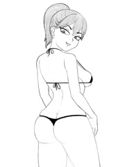 お尻の練習！