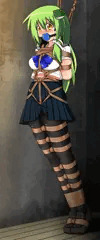 セーラー服緊縛早苗さん！