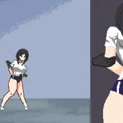 悪夢屋敷・無限牢獄　敵敗北エロシーン基本アニメーション28