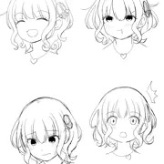 オリジナル漫画のキャラデザイン