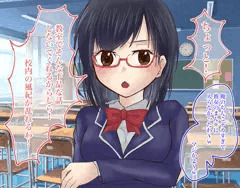 同級生が巨根と知り、🌰オナする委員長ちゃん