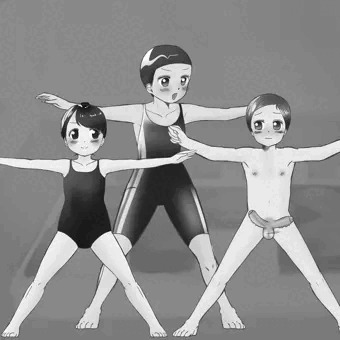 スイミングスクールにて★