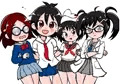 ポップンミュージックの制服の女の子