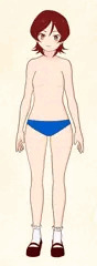 微妙にぱっとしない有莉ちゃんの下着