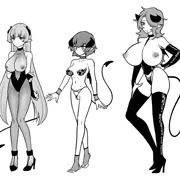 神子堕ち編立ち絵(TS騎士シリーズ)