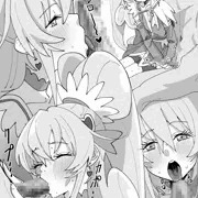 キュアハートにフェラしてもらう