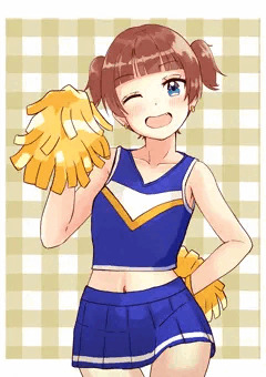 オリキャラのチアガールちゃん