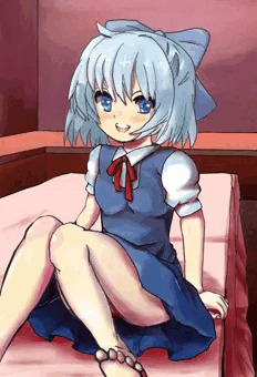 チルノと一晩休憩♪